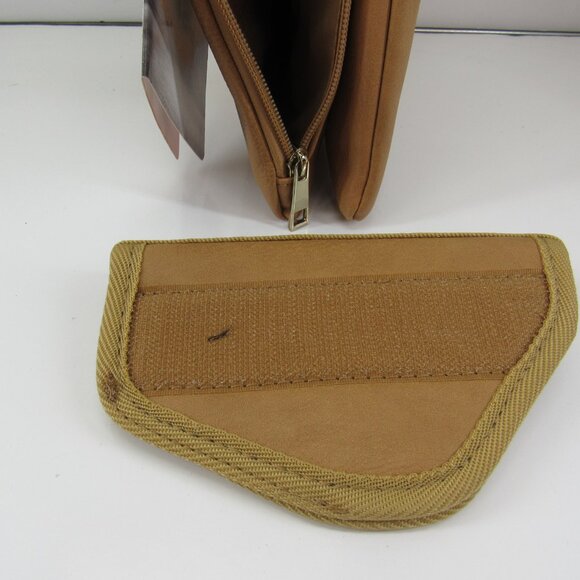 Bulldog Crossbody Concealed Carry Purse Bdp032 Dual Pouch Pocket and Dust Bag - Picture 8 of 12